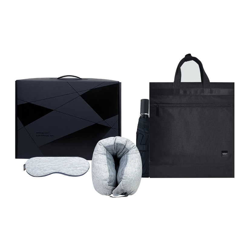 又见美物（embrace beauty） EB4Z08 通勤包*1，三折雨伞*1，颈枕*1，眼罩*1 自在随型商务礼盒 混色（单位：套）