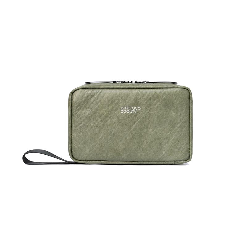 又见美物（embrace beauty） EB1207 23*16*5.5cm 杜邦纸数码收纳包 橄榄绿（单位：个）