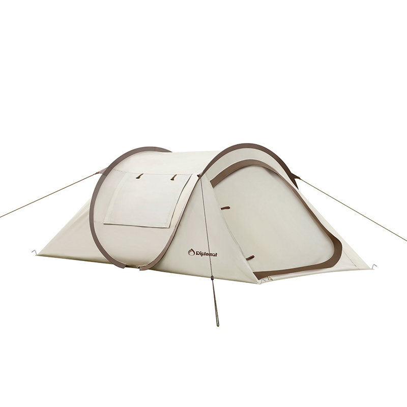 外交官（Diplomat） DFJ-118L 展开230&times;135&times;100cm 收纳77&times;77&times;2cm 手抛船帐篷 2KG 象牙色（单位：套）