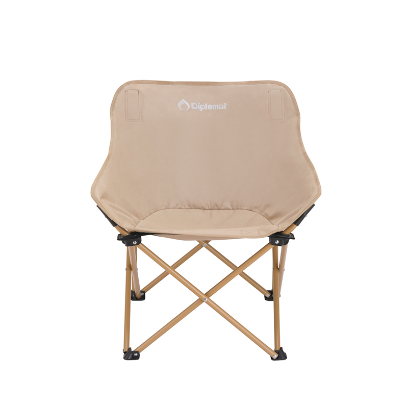 外交官（Diplomat） DFJ-207 展开60&times;50&times;66cm 收纳16&times;16&times;69cm 外交官折叠月亮椅  香槟色（单位：个）