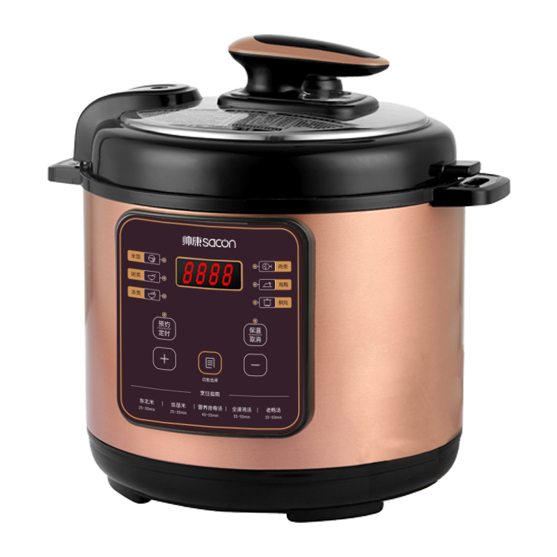 帅康（Sacon） YLAM-5A 5L 双胆电压力锅 香槟色（单位：台）