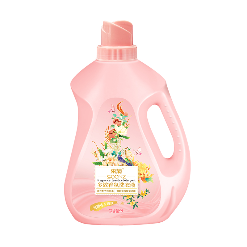 束渍 香水香氛 2L 多效香氛洗衣液 粉色（单位：瓶）