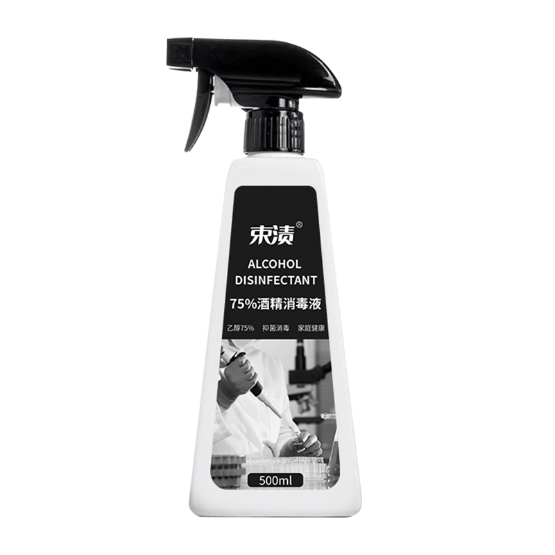 束渍 乙醇含量:75%&plusmn;5% 500ml 75%酒精消毒液 无色（单位：瓶）