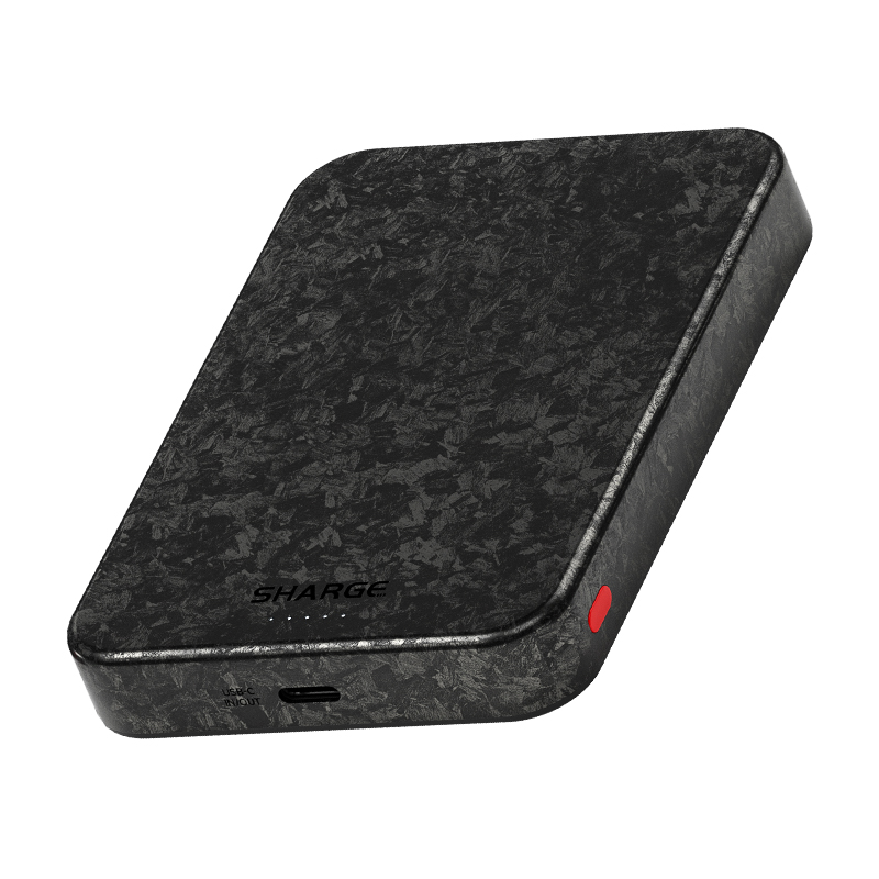 闪极（Sharge） C2 10000mAh 碳纤维磁吸无线充电源 黑色（单位：个）