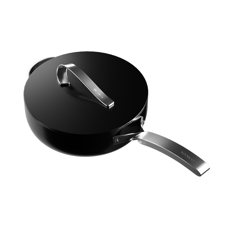 温仑山（VELOSAN） A-VP-1MCG01 32cm 自由丝带系列不粘炒锅 黑色（单位：个）