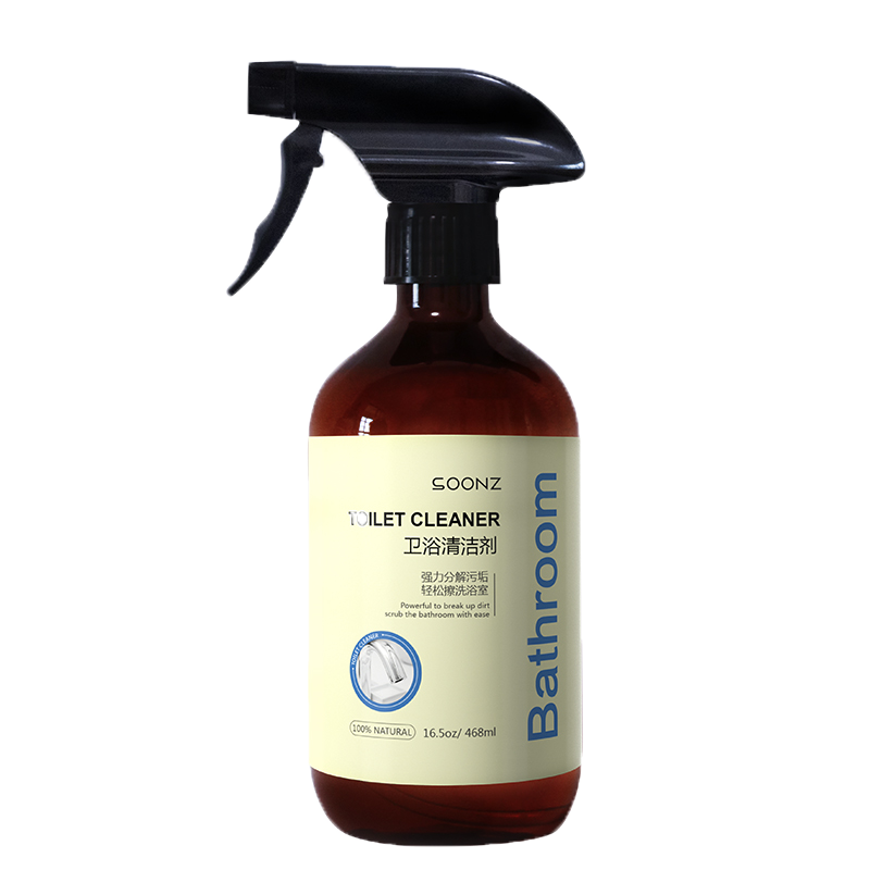 束渍 卫浴清洁剂 468ml 强效配方除霉去污 棕色（单位：瓶）