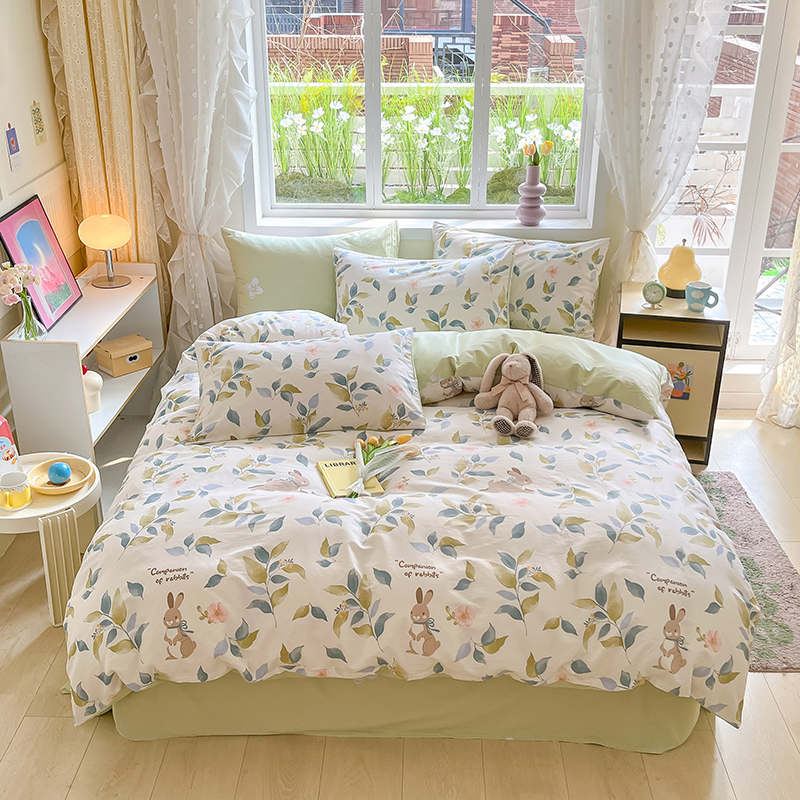 樵纪 秘境 新 200*230CM 40支全棉四件套 1.5/2.0米床通用款 混色（单位：套）