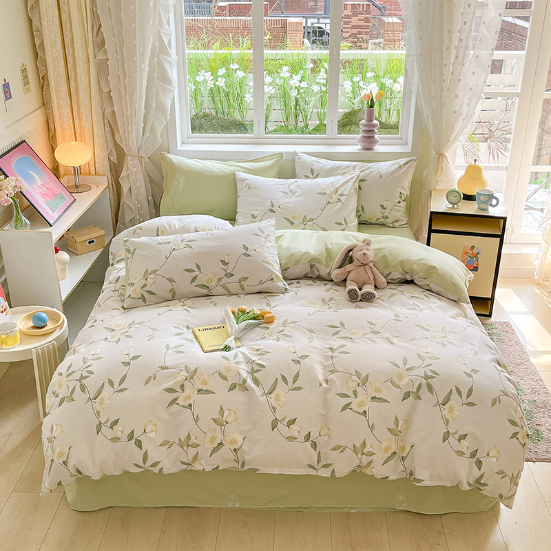 樵纪 白藤 200*230CM 40支全棉四件套 1.5/2.0米床通用款 混色（单位：套）