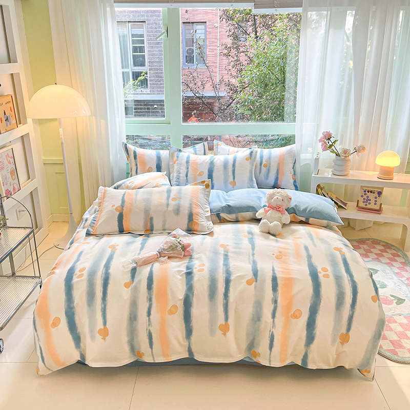 樵纪 本墨 200*230CM 40支全棉四件套 1.5/2.0米床通用款 混色（单位：套）