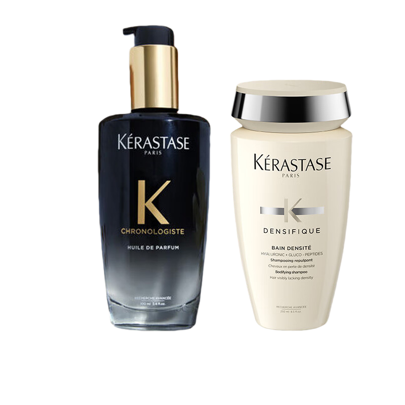 卡诗（KERASTASE） 黑钻白金 250ml+100ml 赋活洗发水+黑钻精油 混色（单位：套）