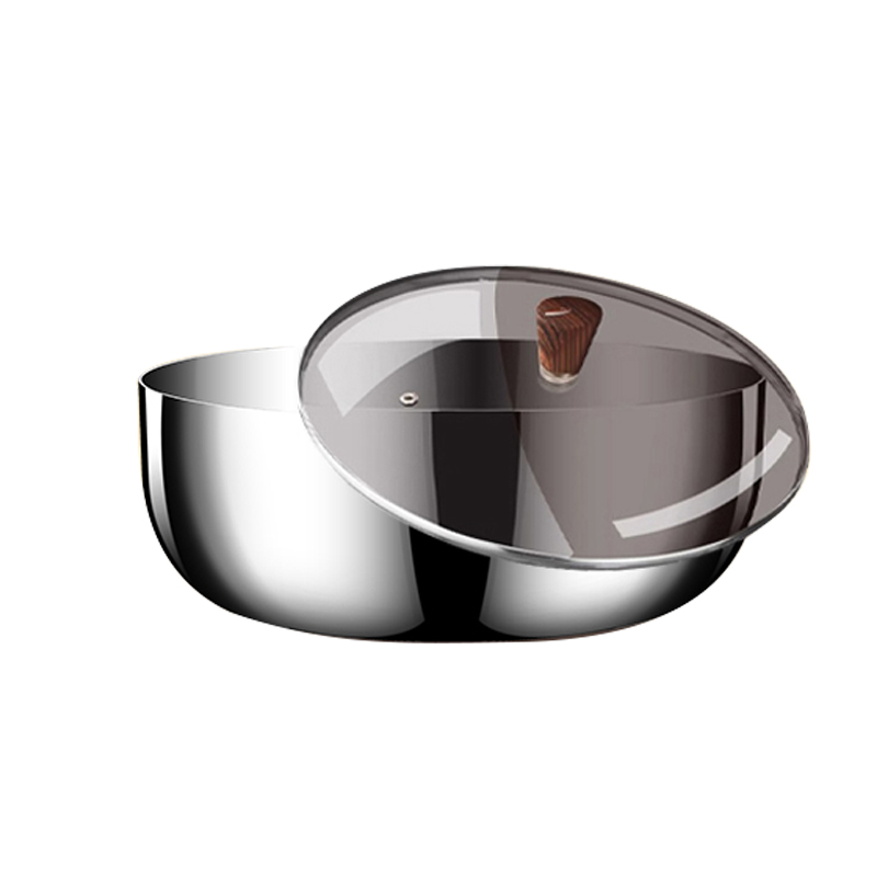 美之扣 bxgp24 32cm带盖子 316不锈钢和面盆 不锈钢色（单位：个）