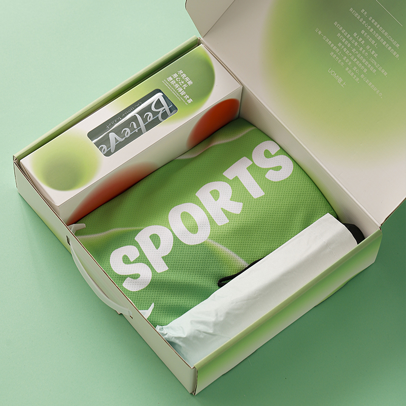 UOMI 皆欢喜-6 冷感运动巾30*100cm50g  水杯  雨伞 清凉运动套装 混色（单位：套）