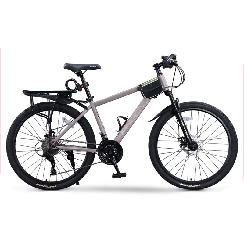 凤凰 星驰 高碳钢车架 24速山地车 26寸 钛金灰（单位：辆）