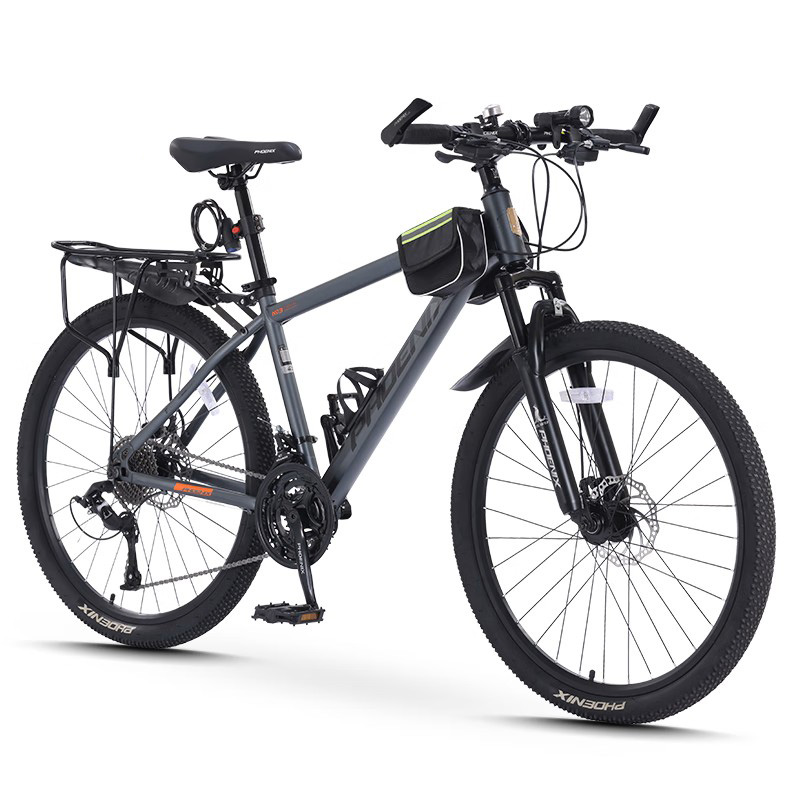 凤凰 星驰 高碳钢车架 24速山地车 26寸 消光灰（单位：辆）