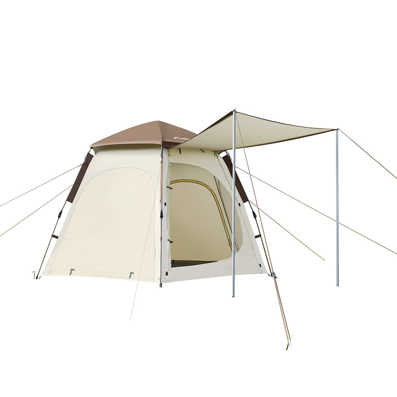 德世朗（DESLON） DFJ-119 展开240&times;240&times;155cm 六角自动帐篷 4.9 卡其色（单位：个）