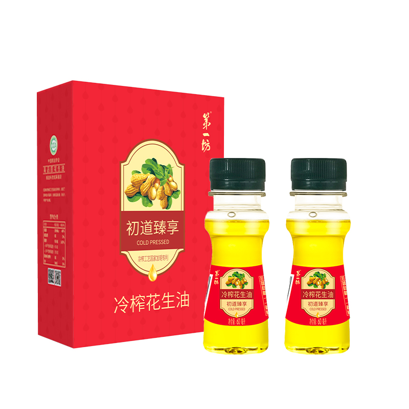 第一坊 花生油 120ml 冷榨 红色（单位：套）