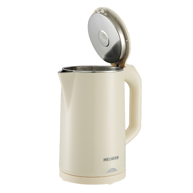美菱（MeiLing） MH-LC1821 1.8L 电热水壶 烧水壶  象牙色（单位：台）