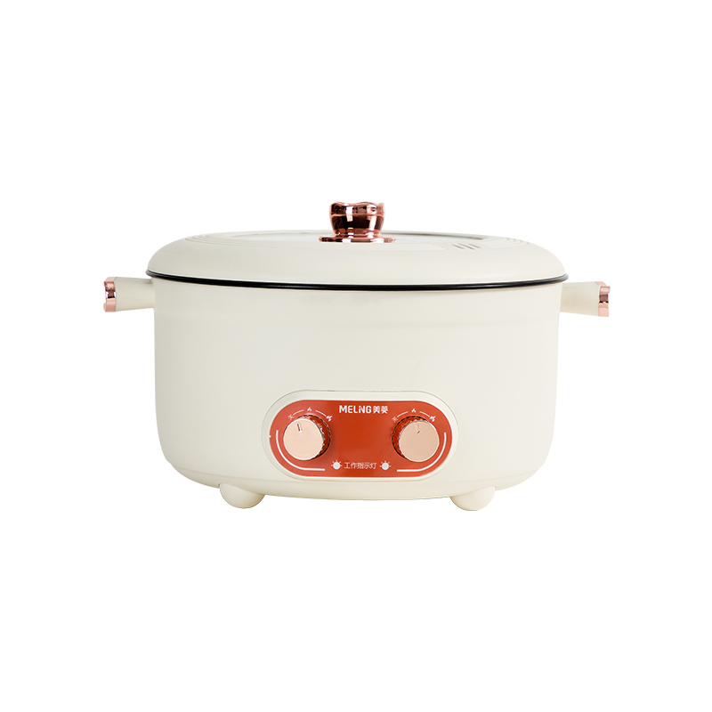美菱（MeiLing） MT-LC5015 6L 多用途锅鸳鸯电火锅  象牙色（单位：台）