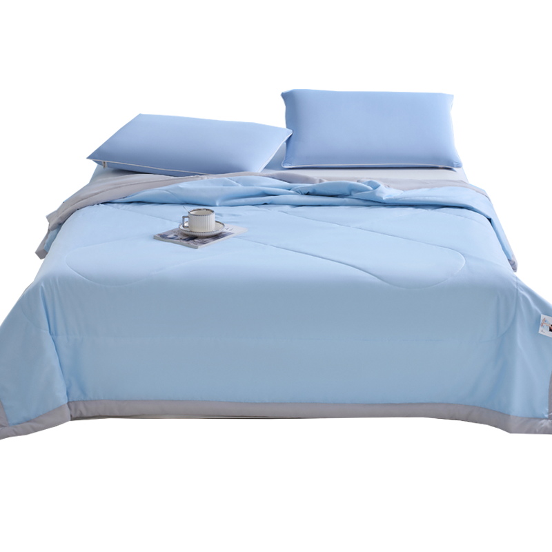 罗曼罗兰（ROMROL） 海沫 200*230cm 抗菌水洗蛋白夏被  水蓝色（单位：床）