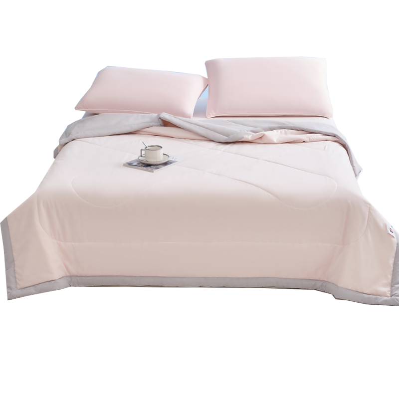 罗曼罗兰（ROMROL） 樱语 150*200cm 抗菌水洗蛋白夏被   粉色（单位：床）