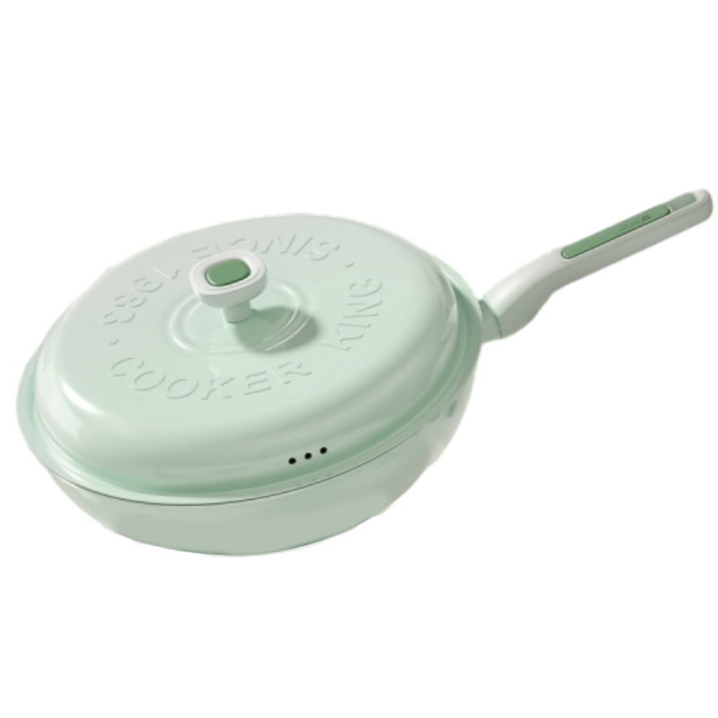炊大皇 NM32CGL 32cm 糯米团不粘炒锅 绿色（单位：个）