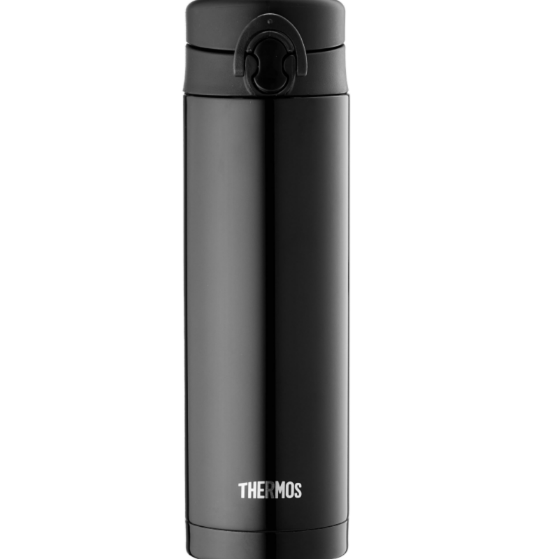 膳魔师（THERMOS） JNF-500-NBLK 304不锈钢500ml 保温杯 亮光黑（单位：个）