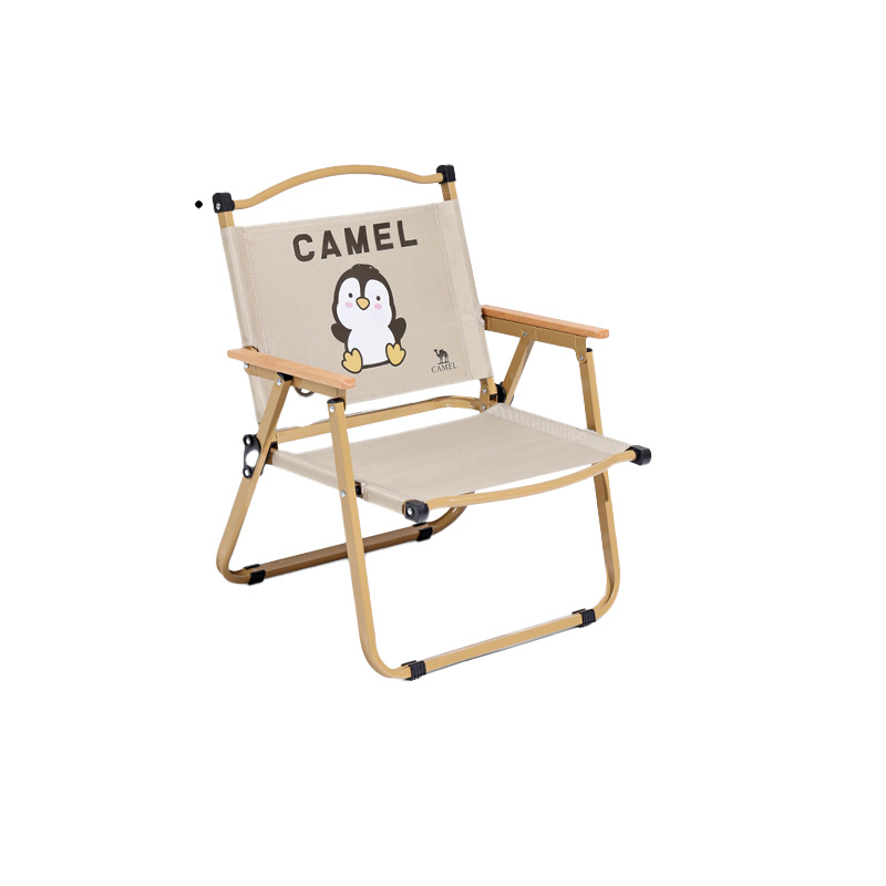 骆驼（CAMEL） 1J722C7586Q 重量约2.42kg 野营沙滩椅克米特椅 卡其色（单位：个）