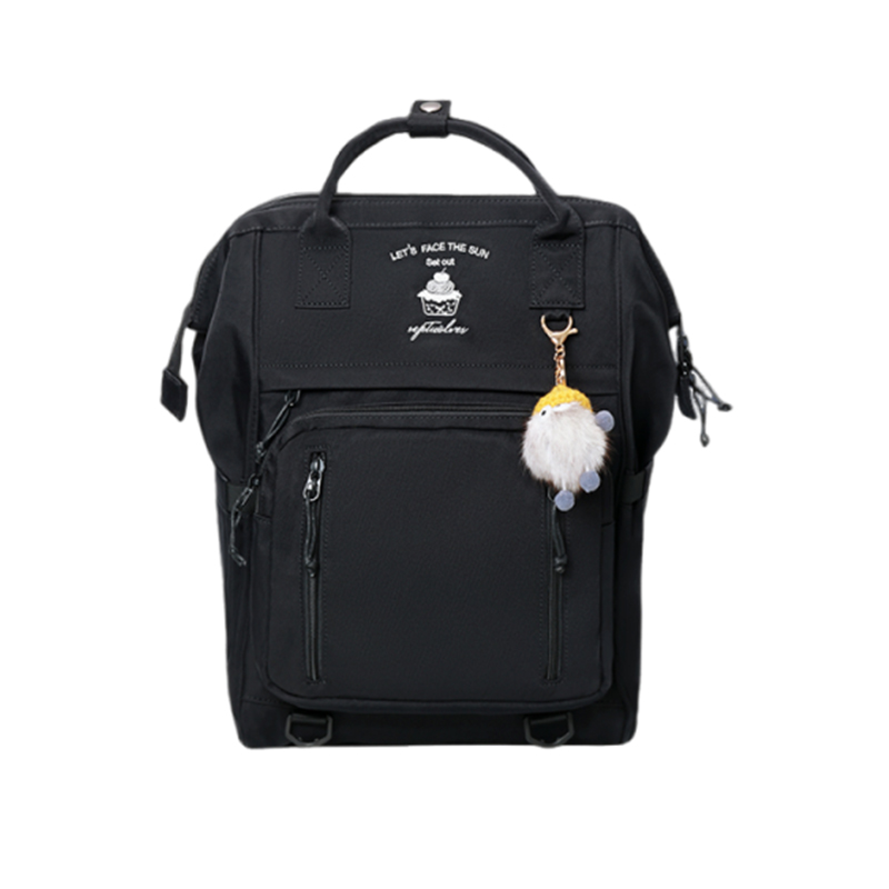 七匹狼（SEPTWOLVES） CD031077A-1 260x140x390mm 双肩包大容量背包 黑色（单位：个）