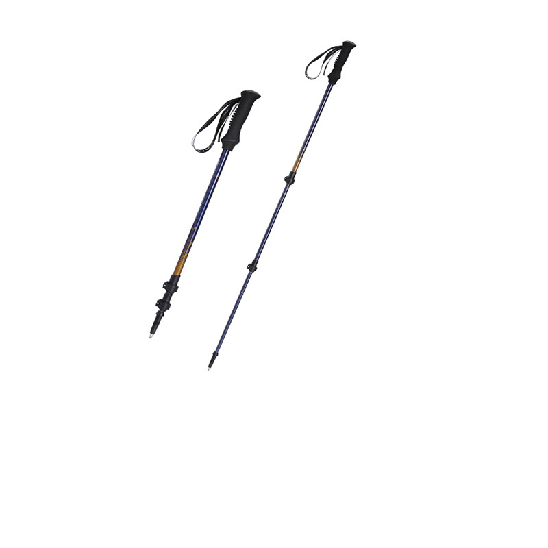 骆驼（CAMEL） 175BH04019 重量240g 户外专业徒步登山杖 蓝金色（单位：支）