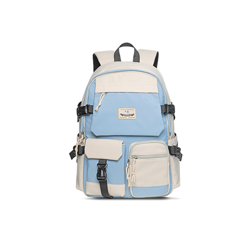 七匹狼（SEPTWOLVES） CD031070-1 315x180x430mm 双肩包背包大容量包 浅蓝（单位：个）