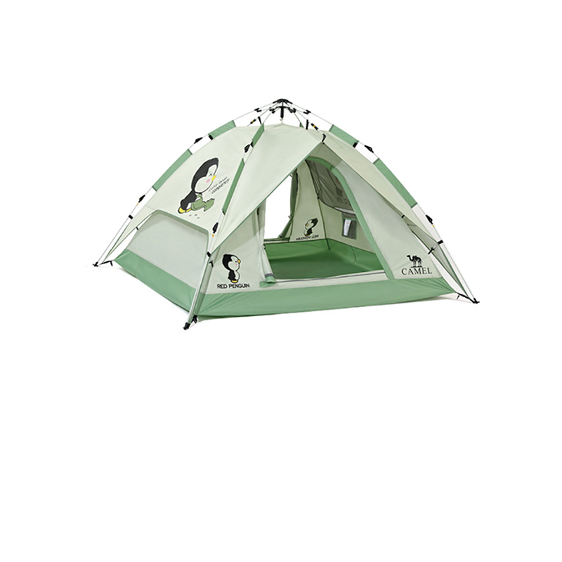 骆驼（CAMEL） 135BA6B004 重量约3.7kg 【红企鹅联名】帐篷 抹茶绿（单位：个）