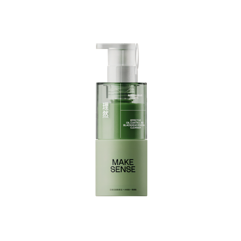 理然 去油去黑头 有效控油洁面乳 150g 绿色（单位：瓶）