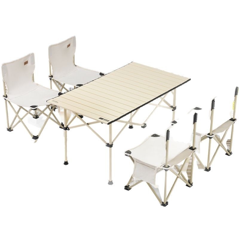 探险者（TAN XIAN ZHE） TXZ-WMPTB955 1桌+4椅 1桌+4椅组合套装 米白色（单位：套）