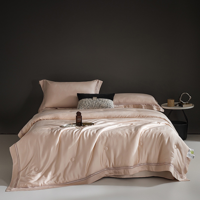 樵纪 凝脂 双人被 60支莱赛尔天丝夏被 200x230cm 玉色（单位：床）