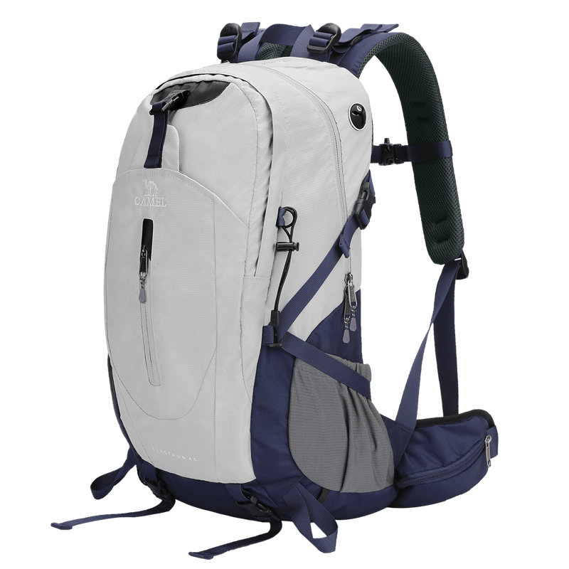 骆驼（CAMEL） 574D373627 40L容量 运动登山包防水背包 高级灰（单位：个）