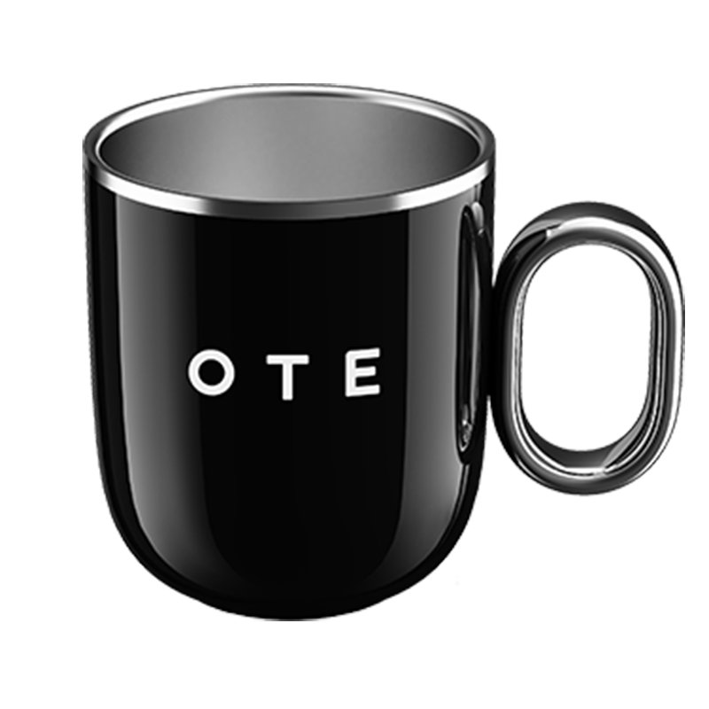 OTE Raincolor-W2 250ml mini咖啡马克杯  黑色（单位：个）