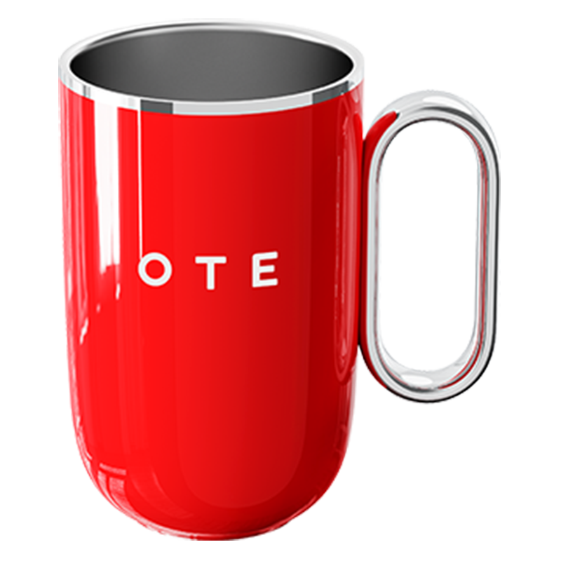 OTE Raincolor-W3 400ml Pro咖啡马克杯 红色（单位：个）