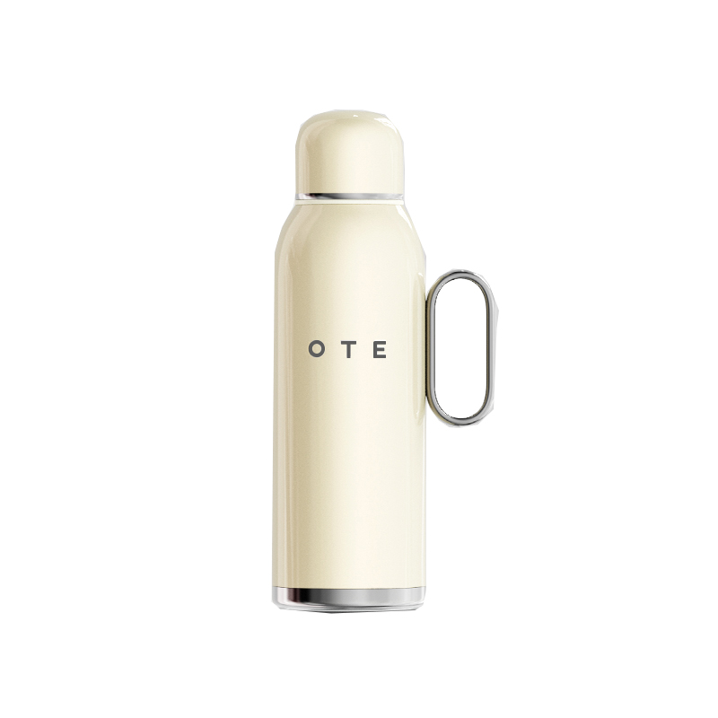 OTE Raincolor-V2 600ml 航空铝合金迷你保温壶  白色（单位：个）