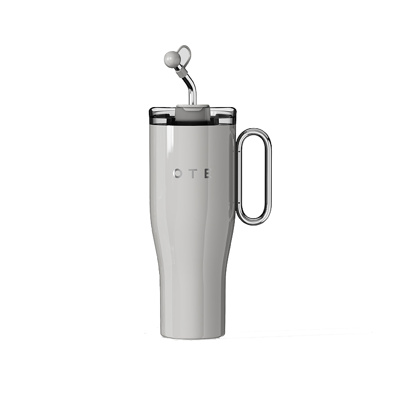 OTE Raincolor-T1 1200ml 意式复古保温冰霸杯  灰色（单位：个）
