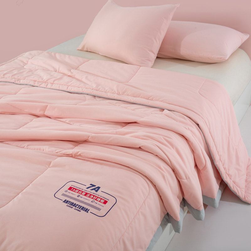 樵纪 7A 单人被 7A抗菌冰柔奶皮夏被 150x200cm 粉色（单位：床）