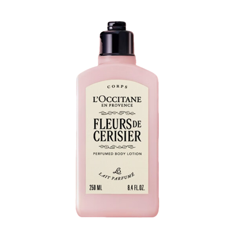 欧舒丹（L'OCCITANE） 甜蜜樱花 250ml 身体乳  茱萸粉（单位：瓶）