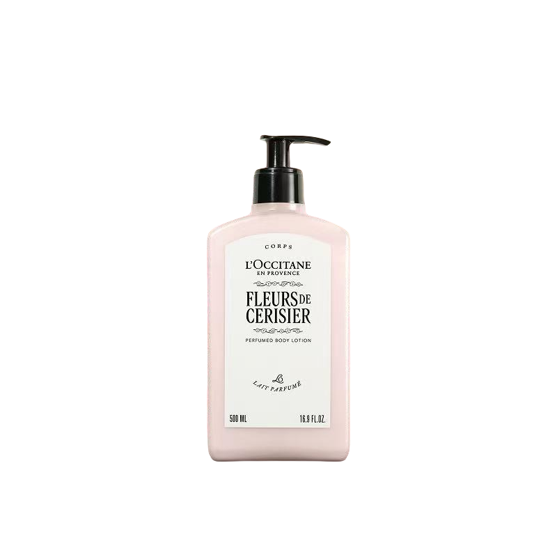 欧舒丹（L'OCCITANE） 甜蜜樱花 500ml 身体乳  茱萸粉（单位：瓶）