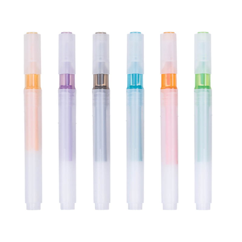 齐心（COMIX） 柔彩荧光笔  HP901 6色HP901 混色（单位：盒）