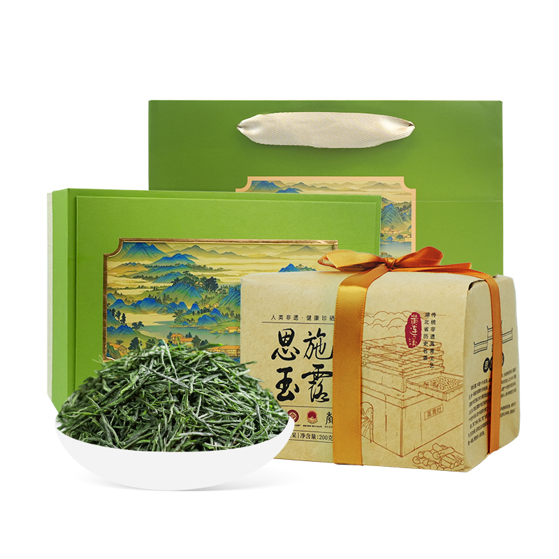 茶马世家 ZHLB0200ZPT*FL00384 200g/盒 特级恩施玉露绿茶 清新色（单位：袋）