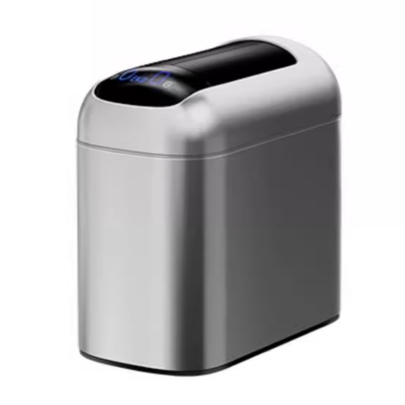 EKO 卫生间智能垃圾桶 EK9100MMT-10L 10L 雅钢（单位：个）