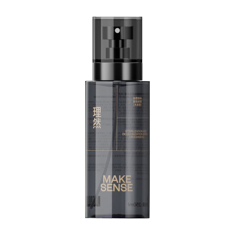 理然 除味香氛喷雾 木质香250ml 香水 黑（单位：瓶）