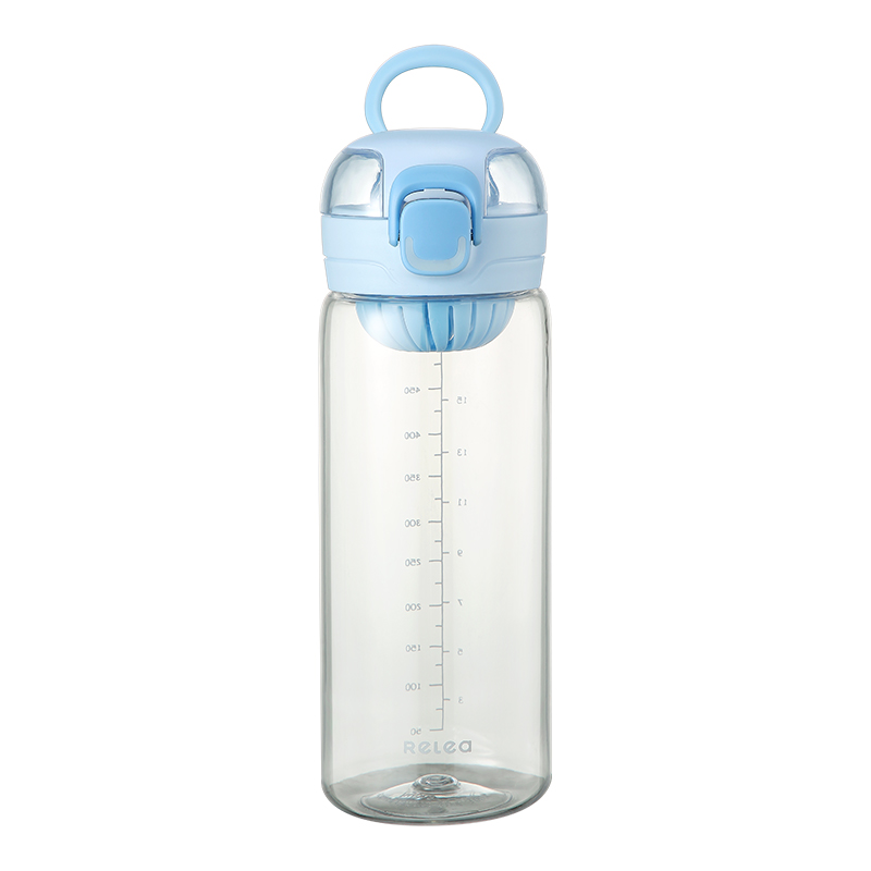 物生物（RELEA） JV012276-0600-LS00 TRITAN600ML 恋游随手杯 晴空蓝（单位：个）