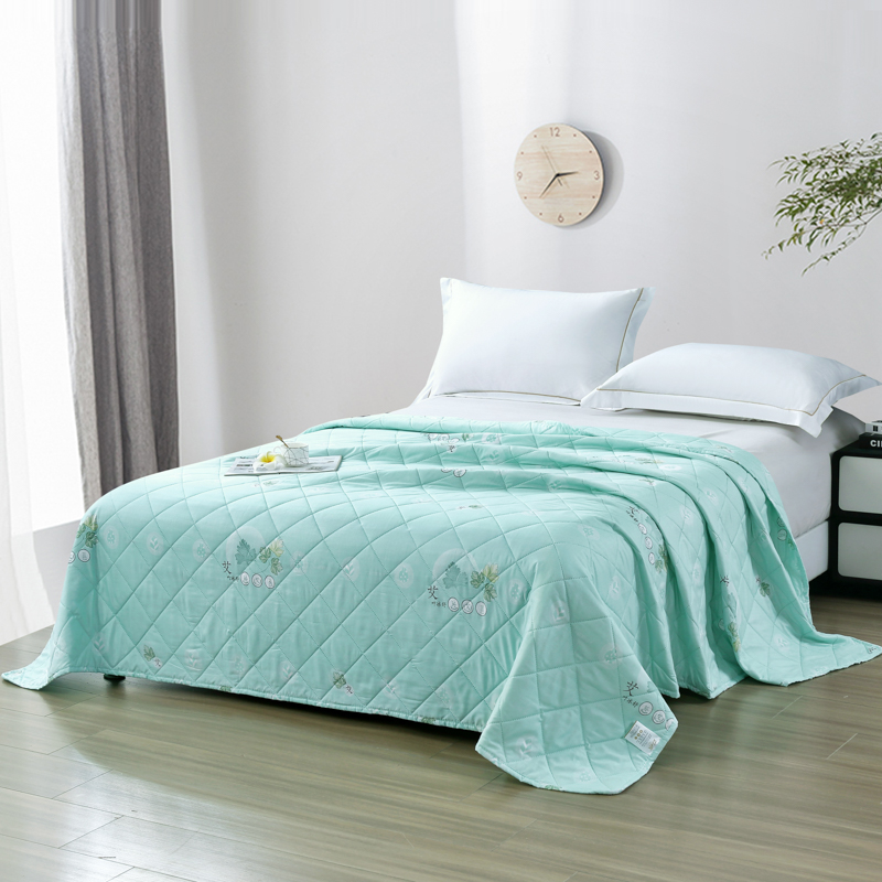 紫韵 艾叶冰舒被 ZY-XL1756 150*200CM 雾雨绿（单位：床）