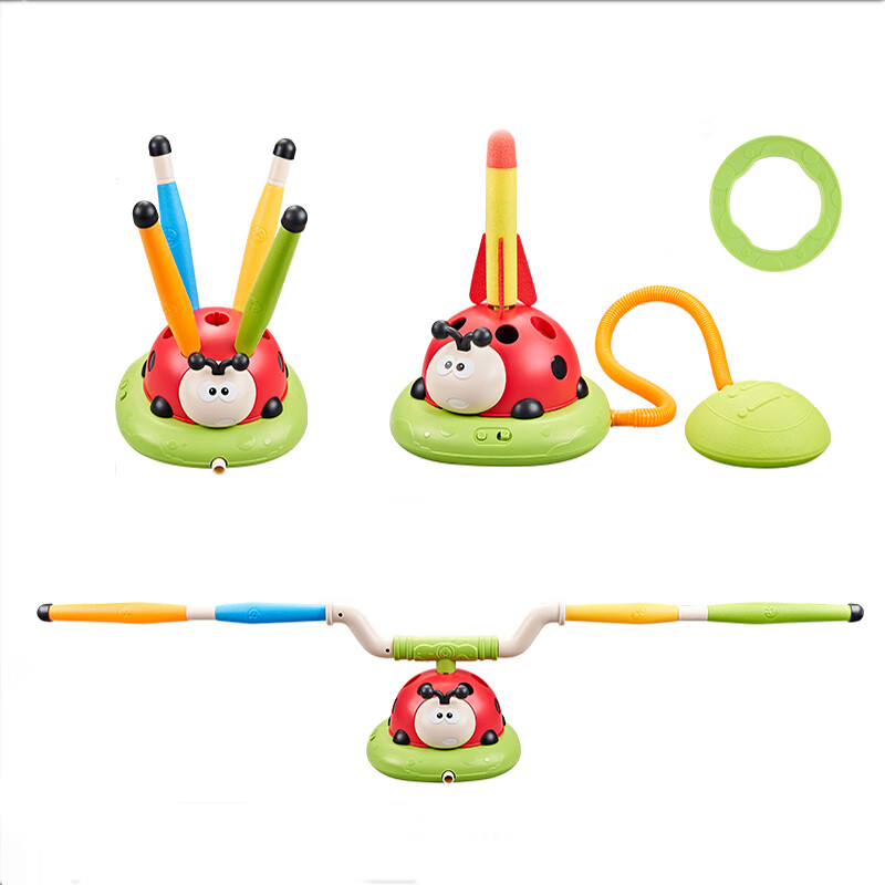 欣格 多功能跳绳机 296瓢虫运动机 3合1 混色（单位：套）