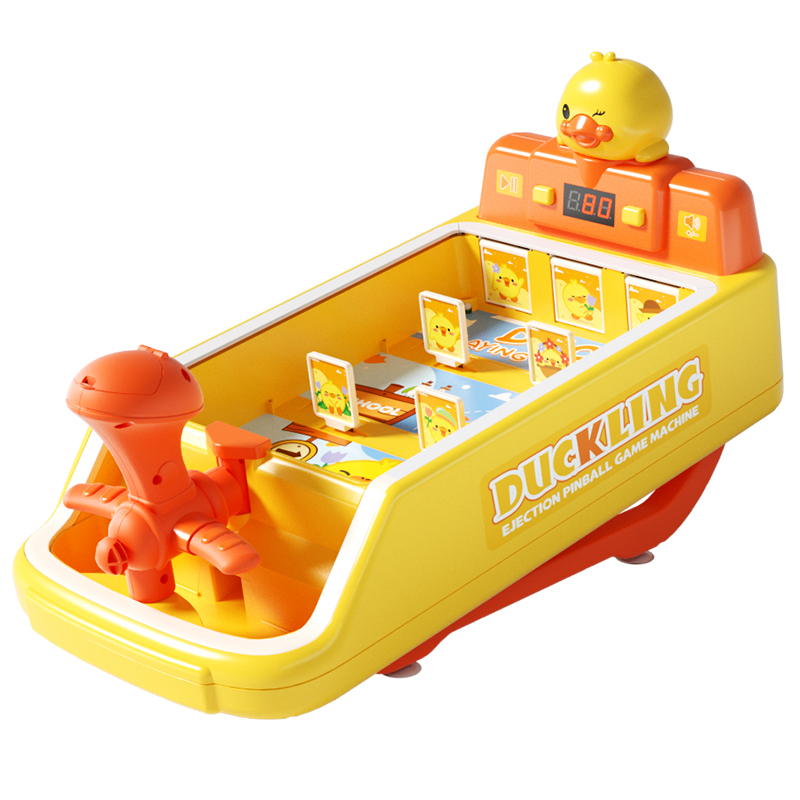 迪漫奇（Dimoarch） 儿童玩具弹珠机 SJ708黄鸭游戏机 42x21.5x27cm 混色（单位：台）